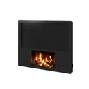 LCD lángkivetítős sugárzó panel - termosztát, modern dizájn, 1700 W