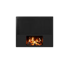 LCD lángkivetítős sugárzó panel - termosztát, modern dizájn, 1700 W