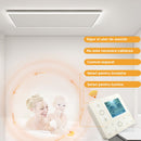 Mennyezeti fűtőpanel, 840 W, LED lámpával, távirányítóval
