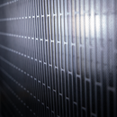 LED lángvetítő sugárzó panel - termosztát, modern dizájn, 1700 W