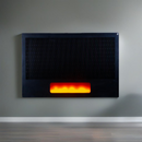 LED lángvetítő sugárzó panel - termosztát, modern dizájn, 1700 W