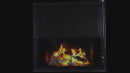 Лъчист панел с вид на камина с LCD проекция на пламъка - модерен дизайн, 1700 W