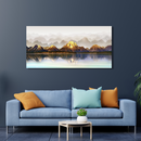 Panou Radiant Ceramic cu Infarosu, Tip Tablou, Telecomanda, WI-FI, Termostat, Model Mountain- 500W (10MP)– ArtHeat Safecare