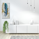 Panou Radiant Ceramic cu Infarosu, Tip Tablou, Telecomanda, WI-FI, Termostat, Model Fether Blue- 500W (10MP)– ArtHeat Safecare