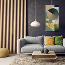 Panou Radiant Ceramic cu Infarosu, Tip Tablou, Telecomanda, WI-FI, Termostat, Model Abstract Marble- 500W (10MP)– ArtHeat Safecare