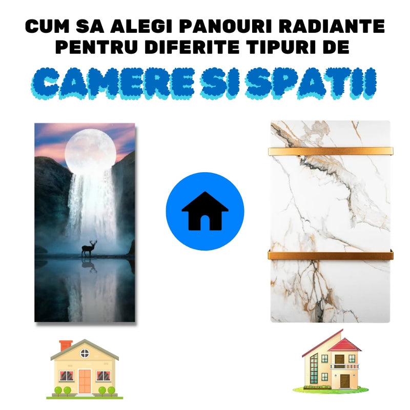 Cum sa alegi panouri radiante pentru diferite tipuri de camere si spatii