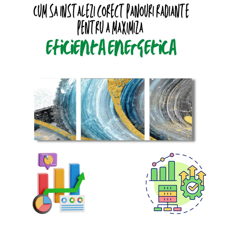 Cum sa instalezi corect panouri radiante pentru a maximiza eficienta energetica