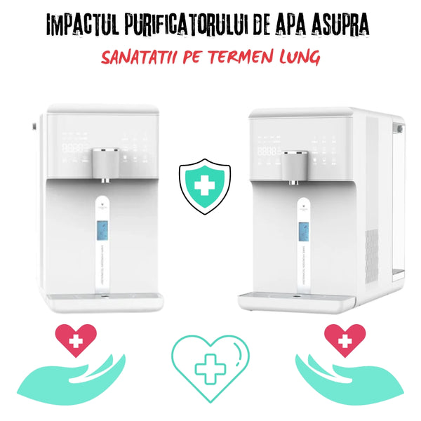 Impactul purificatorului de apa asupra sanatatii pe termen lung