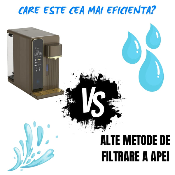 Purificatorul de apa vs. alte metode de filtrare: Care este cea mai eficienta?