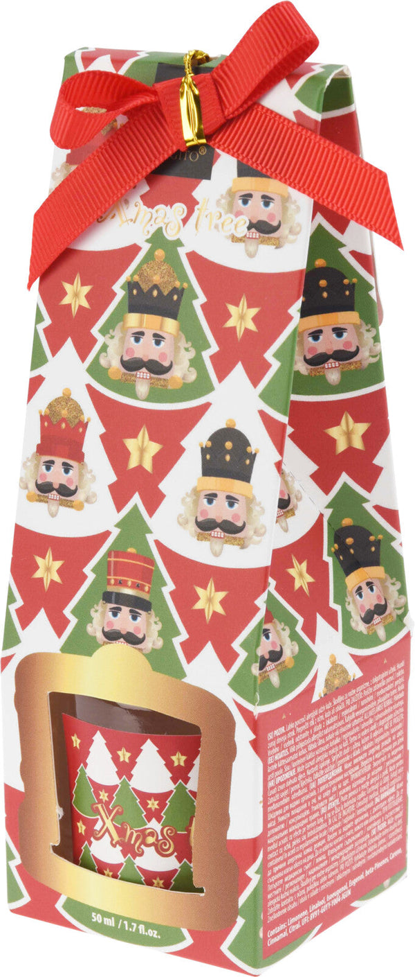 Set Parfum Ambiental Xmas Tree, Difuzor cu Aroma Brad de Craciun, Editie Nutcracker