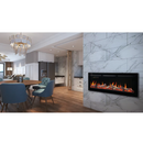 Вградена електрическа камина на дърва, със звук, 7 цвята, реалистични пламъци