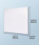 Kerámia sugárzó panel infravörös távirányítóval, 450 W