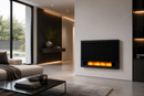 Kandallóhatású sugárzó panel LED lángvetítéssel - modern dizájn, 1700 W
