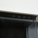 Semineu Electric de Perete, Smart, Wifi, Sticla pe Trei Laturi, Alb YF4003