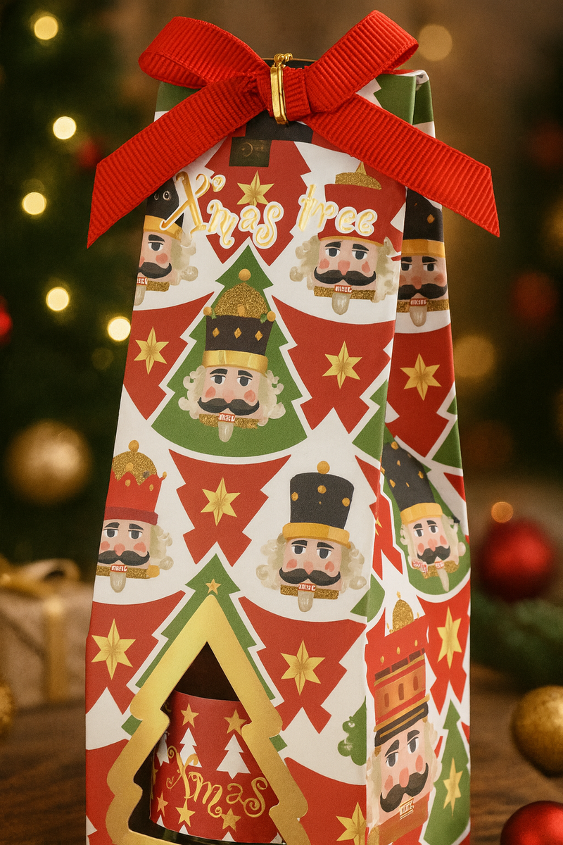 Set Parfum Ambiental Xmas Tree, Difuzor cu Aroma Brad de Craciun, Editie Nutcracker