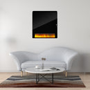 Panou Radiant Infrarosu cu Flacari LED - Eficienta Termica cu Element de Incalzire din Carbon Grafenic, Sticla Termorezistenta , 700W