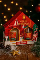 Set cadou Red Fruits, Aroma de fructe rosii, Lumanare parfumata si Difuzor cu betisoare