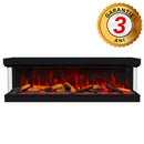 3D стенна електрическа камина със звук, WI-FI, 7 цвята, 150 см, Safecare