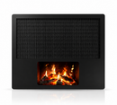 LCD Flame Projection Radiant Panel - Thermostat, Modern Design, 1700W
