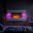 Semineu Electric Premium, Smart, Wifi, Sticla pe Trei Laturi, Alb, Safecare YFG4003