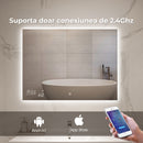 Oglinda Smart tip Panou Radiant, cu lumina LED 13W, Incalzire 360W