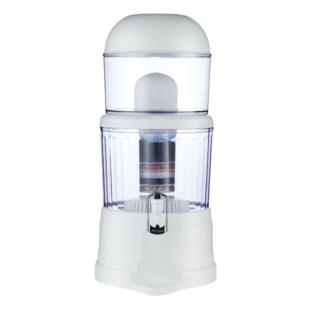 Purificator de apa SafeCare H14B cu filtrare gravitationala in 7 etape, capacitate 14 litri