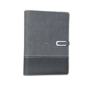 Елегантен ежедневен дневник, формат A5 с външна батерия 10000 mAh, различни цветове