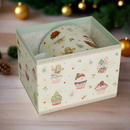 Cana din Portelan Craciun, in Cutie Cadou, cu imprimeu Briose si Decoratiuni