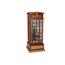 Felinar de Craciun: Mos Craciun langa bradul de Craciun