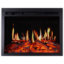 Вградена електрическа камина, със звук, 7 цвята, реалистични пламъци, черна