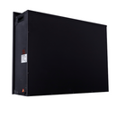 Вградена електрическа камина, със звук, 7 цвята, реалистични пламъци, черна