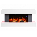 Semineu Electric Premium, Smart, Wifi, Sticla pe Trei Laturi, Alb, Safecare YFG4003