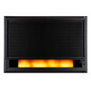Kandallóhatású sugárzó panel LED lángvetítéssel - modern dizájn, 1700 W