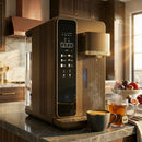 Purified and hydrogenated water dispenser with heating in 3 seconds