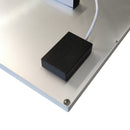 Керамичен лъчист панел с инфрачервено осветление, дистанционно управление, 1100 W