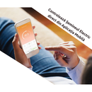 3D стенна електрическа камина със звук, WI-FI, 7 цвята, 125 см, Safecare