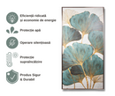 Panou Radiant Ceramic cu Infarosu, Tip Tablou, Telecomanda, WI-FI, Termostat, Model Flowers - 500W (10MP)– ArtHeat Safecare