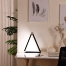 Lampa Birou LED Triangle, cu Incarcare Wireless si 10 setari de Lumina