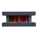 Semineu Electric cu Wi-Fi, Sunet, 7 culori si 5 nivele de intensitate a flacarilor, cu Termostat si Telecomanda