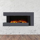 Semineu Electric cu Sunet, WI-FI incorporat, 7 culori si 5 nivele de intensitate a flacarilor, cu Telecomanda si Termostat