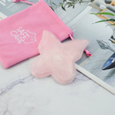 Piatra Gua Sha tip Fluture, pentru Masaj Facial, din Quartz Roz
