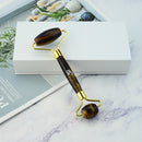 Roller pentru Masaj Facial din Ochi de Tigru