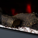 Semineu Electric cu Wi-Fi, Sunet, 7 culori si 5 nivele de intensitate a flacarilor, cu Termostat si Telecomanda