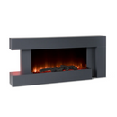 Semineu Electric cu Sunet, WI-FI incorporat, 7 culori si 5 nivele de intensitate a flacarilor, cu Telecomanda si Termostat