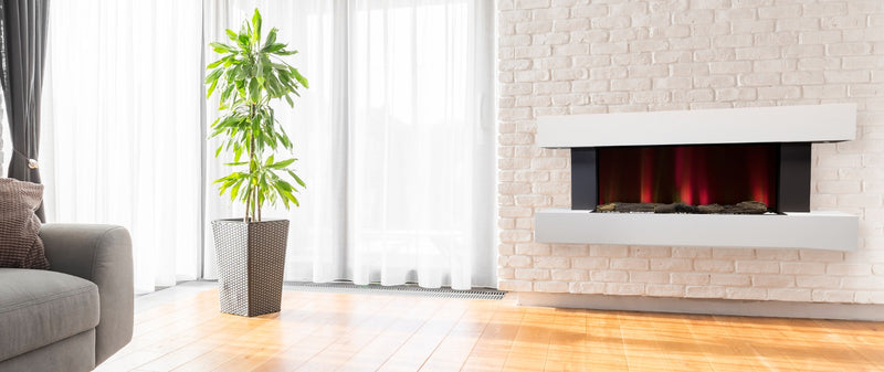 RESIGILAT - Semineu Electric cu WI-FI, Sunet, Telecomanda si Termostat, 7 culori si 5 nivele de intensitate a flacarilor