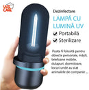 Lampa UVC cu Ozon pentru Dezinfectie, Portabila, Putere 2.5W