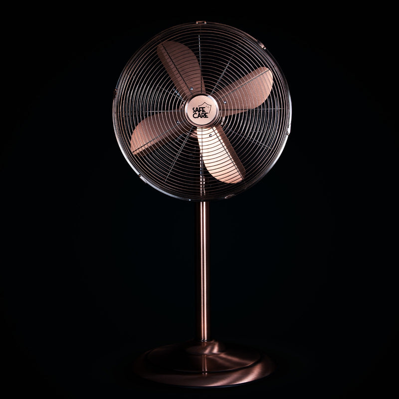 Ventilator cu Stativ, Structura Metalica, 3 Trepte de Viteza, Putere 40W, Inaltime Reglabila