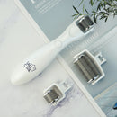 Dermaroller cu LED pentru Lifting Facial 3-in-1, 3 Tipuri de Capete, Ace de Titan, Reintinerire Ten, Rejuvenare Faciala, Masaj Microneedeling