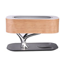 Lampa Birou LED cu Incarcator Wireless si Boxa Bluetooth, Home Tree