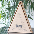 Lampa Birou LED Triangle, cu Incarcare Wireless si 10 setari de Lumina